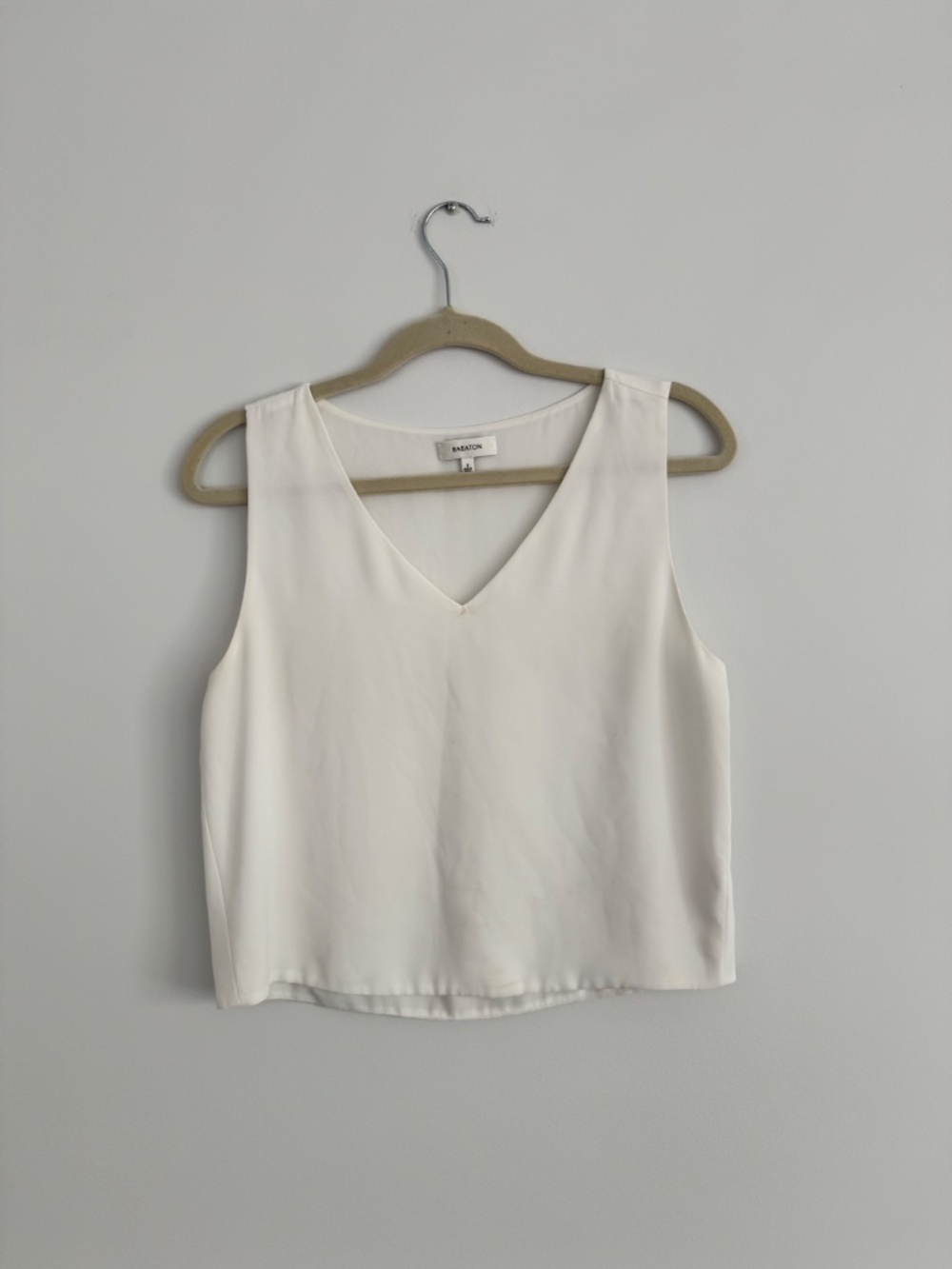 Babaton White Tank